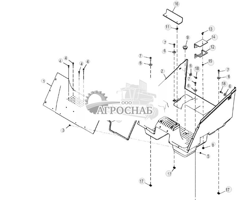Передние крышки, только ручная система управления, органы ручного управления - ST137 220.jpg